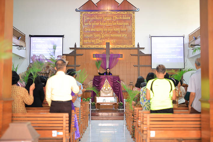 galeri, Ibadah Minggu Palma di Gereja Induk Pagi, gereja kristen jawa, gkj, gkj baki, gereja kristen jawa baki, baki, sukoharjo, gkj klasis sukoharjo, klasis sukoharjo, klasis, sinode gkj, sinode 