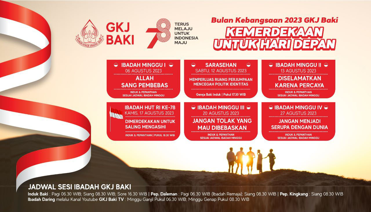 Kegiatan Bulan Kebangsaan GKJ Baki 2023 , gereja kristen jawa, gkj, gkj baki, gereja kristen jawa baki, baki, sukoharjo, gkj klasis sukoharjo, klasis sukoharjo, klasis, sinode gkj, sinode 