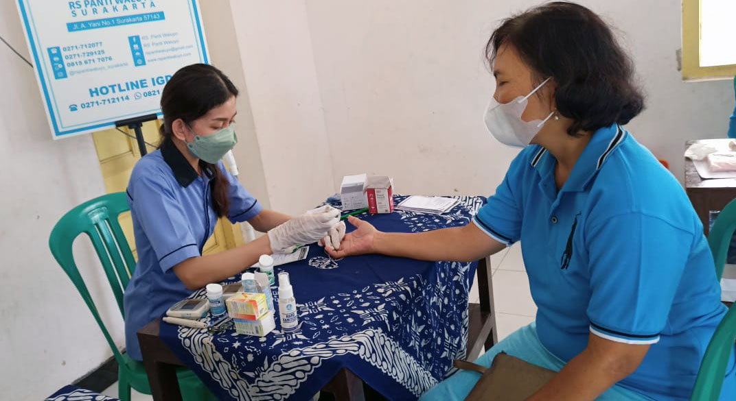 gallery kegiatan, Cek Kesehatan untuk Lansia, Panitia HUT, gereja kristen jawa, gkj, gkj baki, gereja kristen jawa baki, baki, sukoharjo, gkj klasis sukoharjo, klasis sukoharjo, klasis, sinode gkj, sinode 