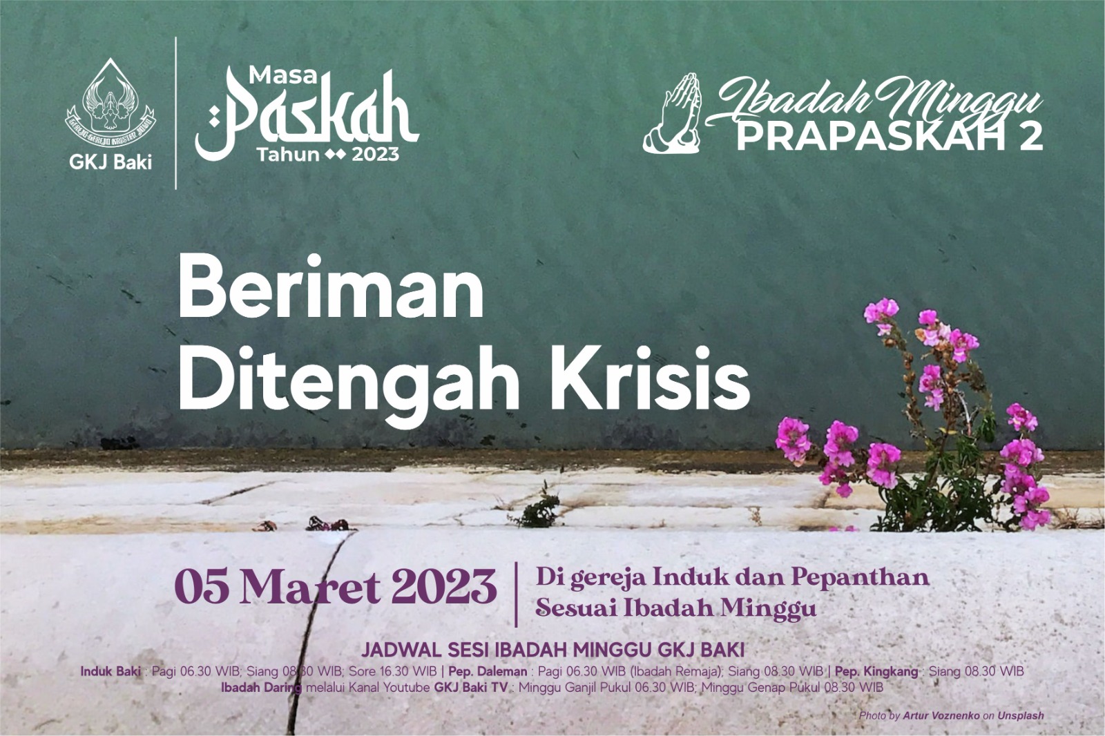 Ibadah Pra-Paskah 2, gereja kristen jawa, gkj, gkj baki, gereja kristen jawa baki, baki, sukoharjo, gkj klasis sukoharjo, klasis sukoharjo, klasis, sinode gkj, sinode 