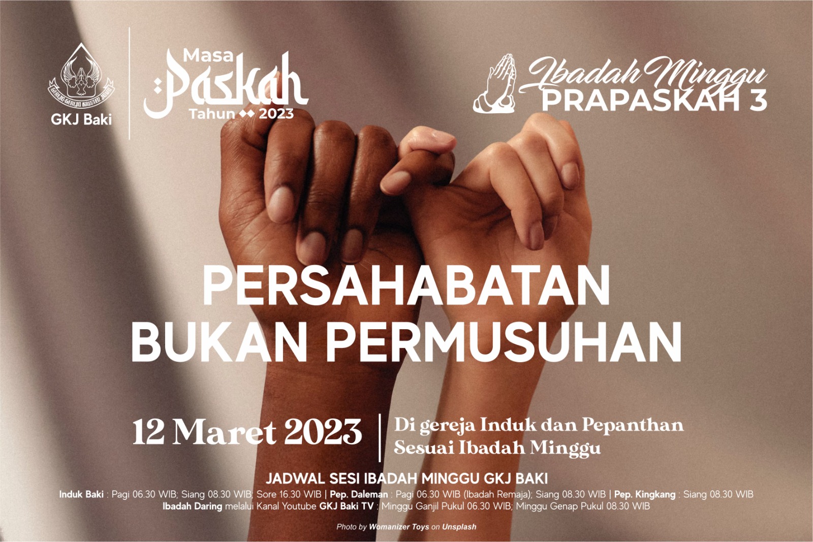 Ibadah Pra-Paskah 3, gereja kristen jawa, gkj, gkj baki, gereja kristen jawa baki, baki, sukoharjo, gkj klasis sukoharjo, klasis sukoharjo, klasis, sinode gkj, sinode 