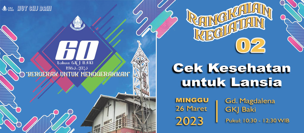 Panitia HUT, kegiatan, Cek Kesehatan untuk Lansia, gereja kristen jawa, gkj, gkj baki, gereja kristen jawa baki, baki, sukoharjo, gkj klasis sukoharjo, klasis sukoharjo, klasis, sinode gkj, sinode 