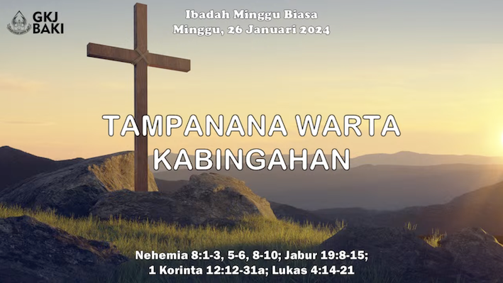 renungan Ibadah, gereja kristen jawa, gkj, gkj baki, gereja kristen jawa baki, baki, sukoharjo, gkj klasis sukoharjo, klasis sukoharjo, klasis, sinode gkj, sinode 