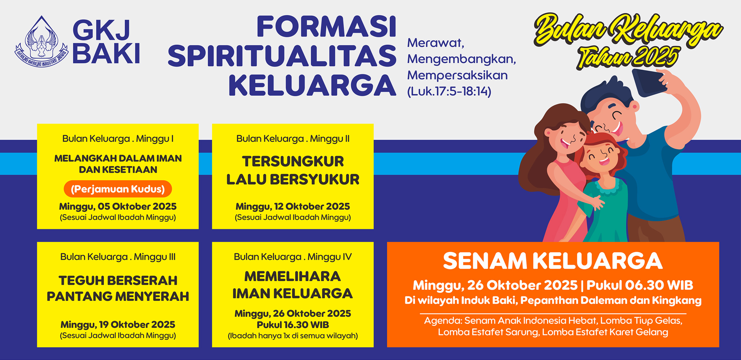 Bulan Keluarga GKJ Baki Tahun 2025, gereja kristen jawa, gkj, gkj baki, gereja kristen jawa baki, baki, sukoharjo, gkj klasis sukoharjo, klasis sukoharjo, klasis, sinode gkj, sinode 