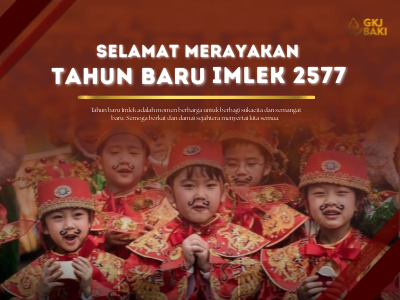 Tahun Baru Imlek 2577, gereja kristen jawa, gkj, gkj baki, gereja kristen jawa baki, baki, sukoharjo, gkj klasis sukoharjo, klasis sukoharjo, klasis, sinode gkj, sinode 
