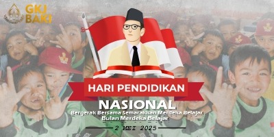 Selamat Hari Pendidikan Nasional, gereja kristen jawa, gkj, gkj baki, gereja kristen jawa baki, baki, sukoharjo, gkj klasis sukoharjo, klasis sukoharjo, klasis, sinode gkj, sinode 