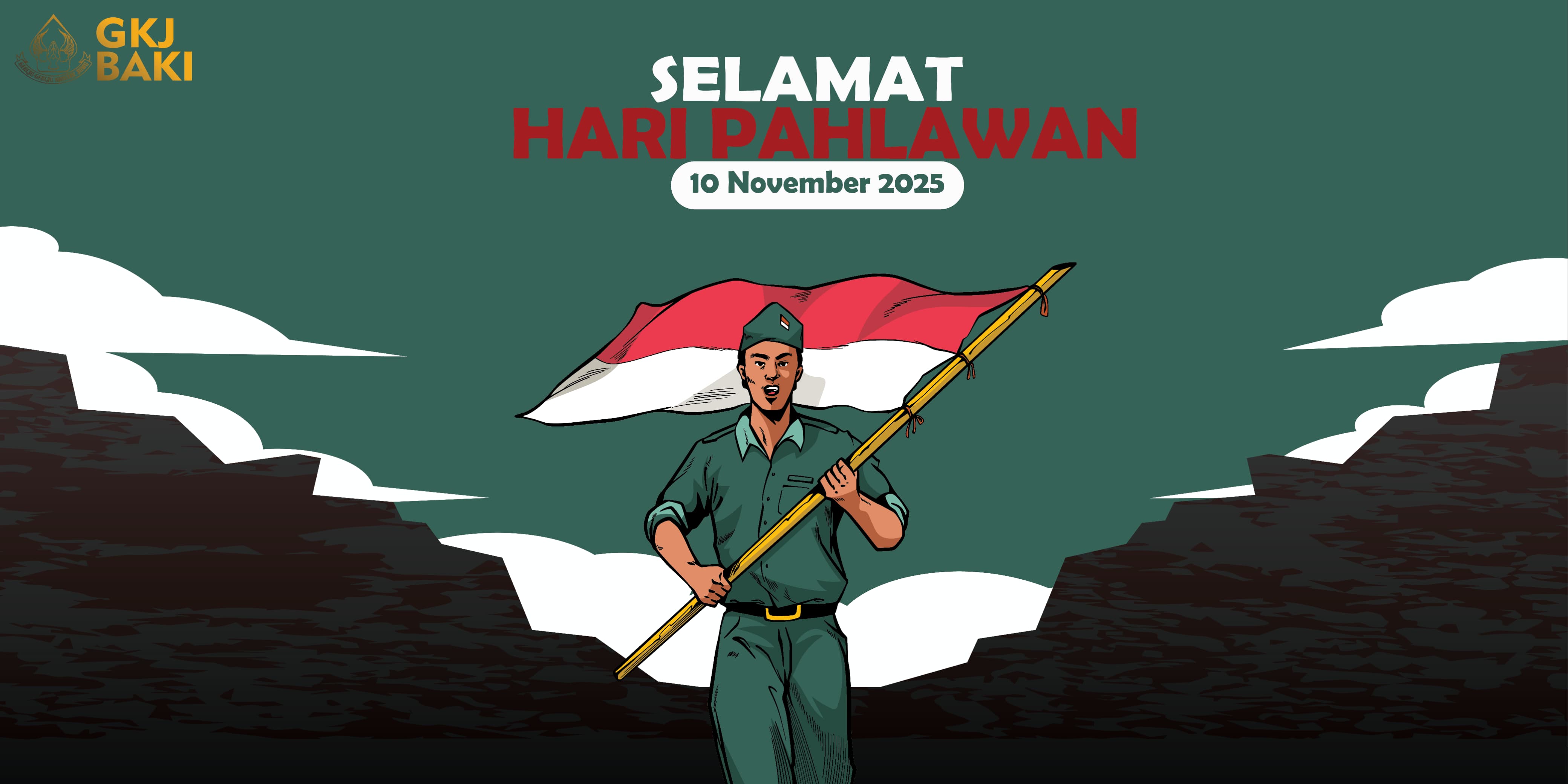 warta jemaat, Memperingati Hari Pahlawan Nasional 2025, gereja kristen jawa, gkj, gkj baki, gereja kristen jawa baki, baki, sukoharjo, gkj klasis sukoharjo, klasis sukoharjo, klasis, sinode gkj, sinode 