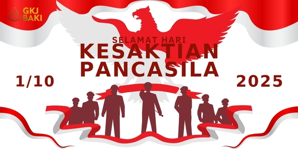Memperingati Hari Kesaktian Pancasila, gereja kristen jawa, gkj, gkj baki, gereja kristen jawa baki, baki, sukoharjo, gkj klasis sukoharjo, klasis sukoharjo, klasis, sinode gkj, sinode 